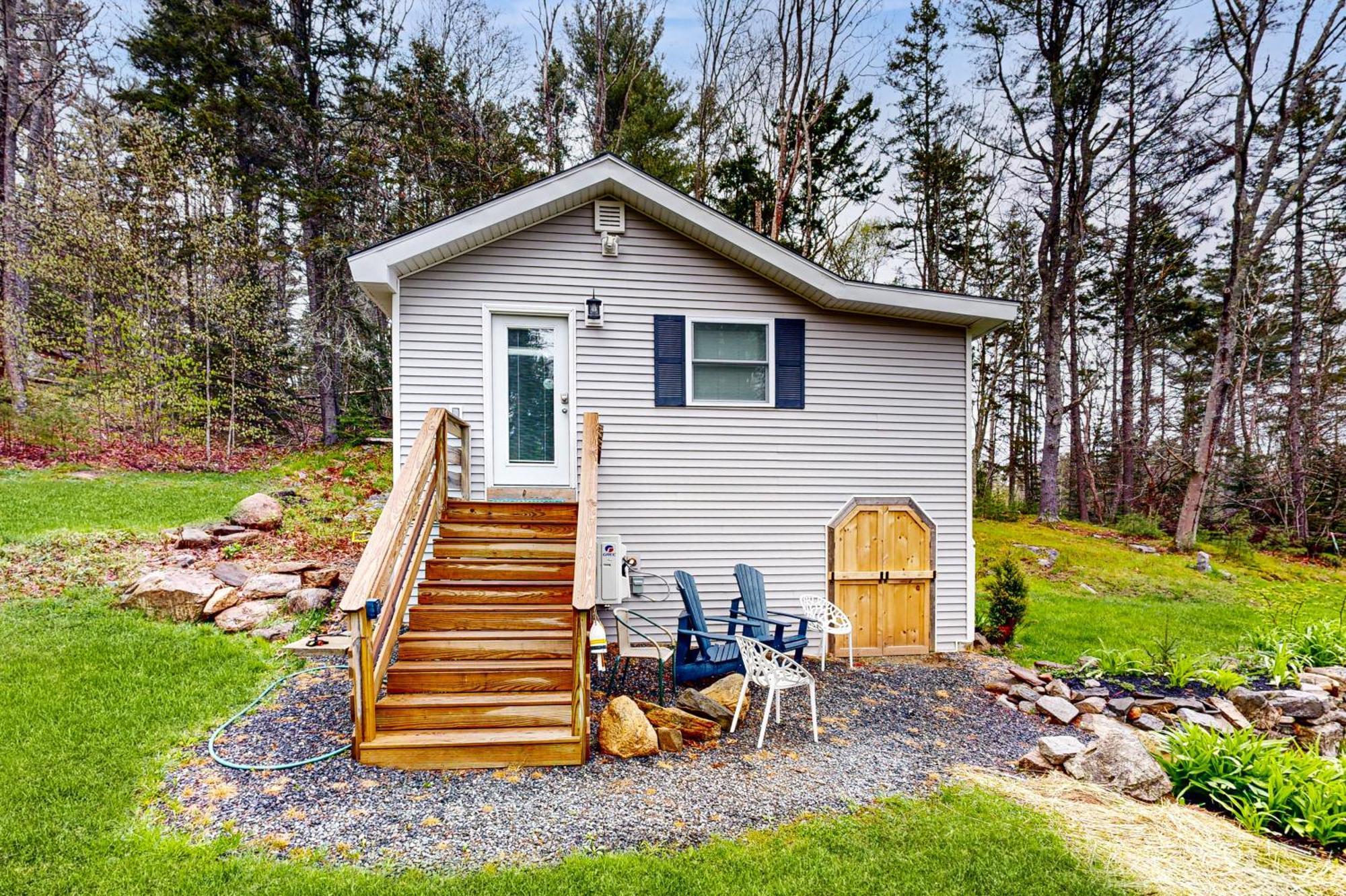 Little Cottage In The Woods Boothbay Harbor Extérieur photo