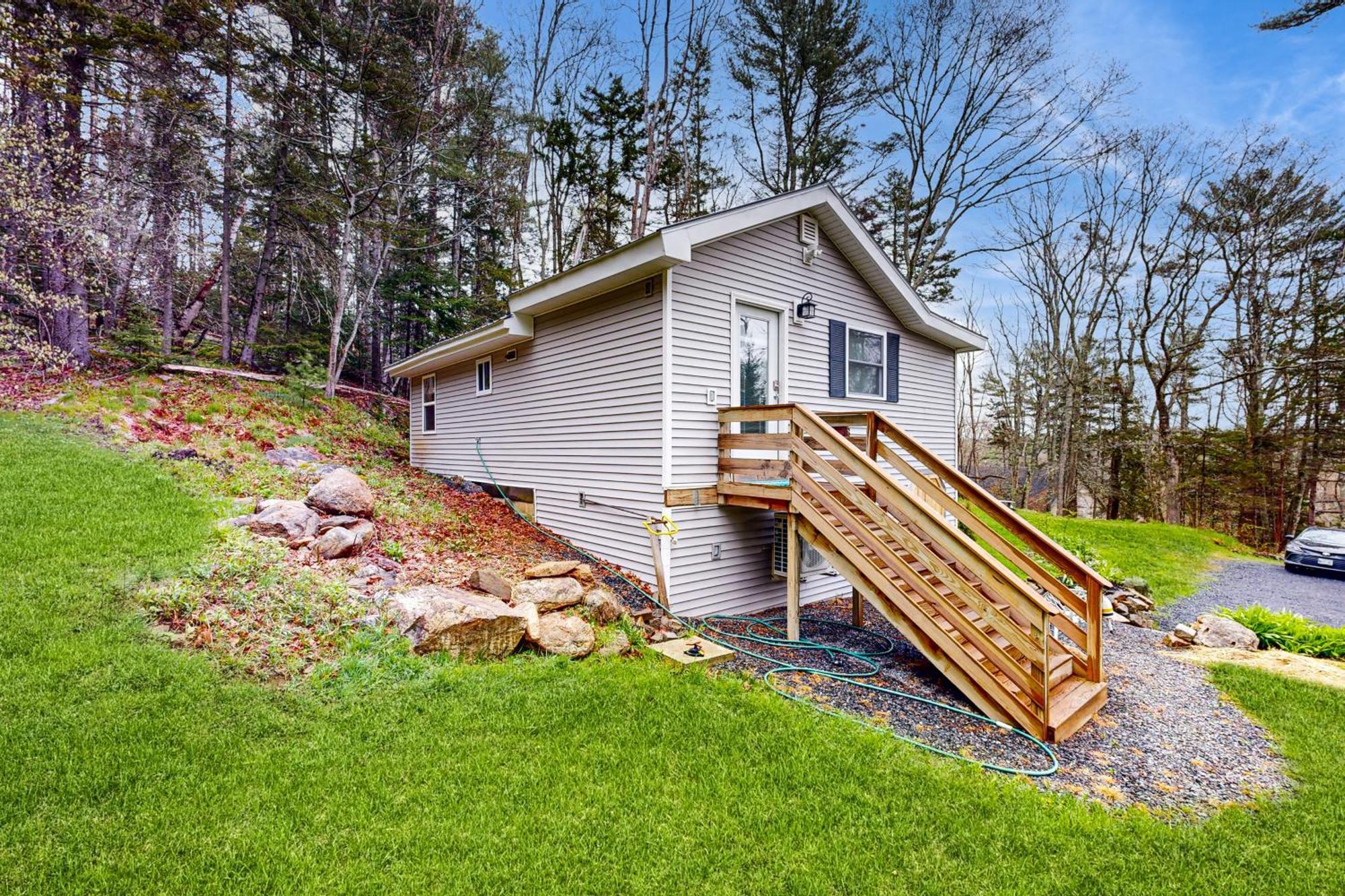 Little Cottage In The Woods Boothbay Harbor Extérieur photo